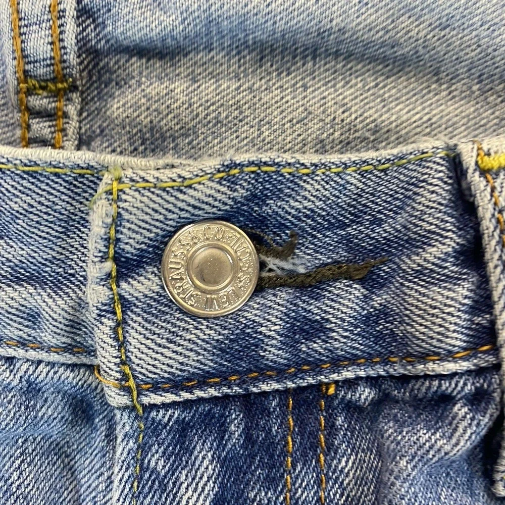 Levis‎ 550 Jeans Mens 33X34(30x30actual) Blue Relaxed Fit Tapered Leg Red Tab